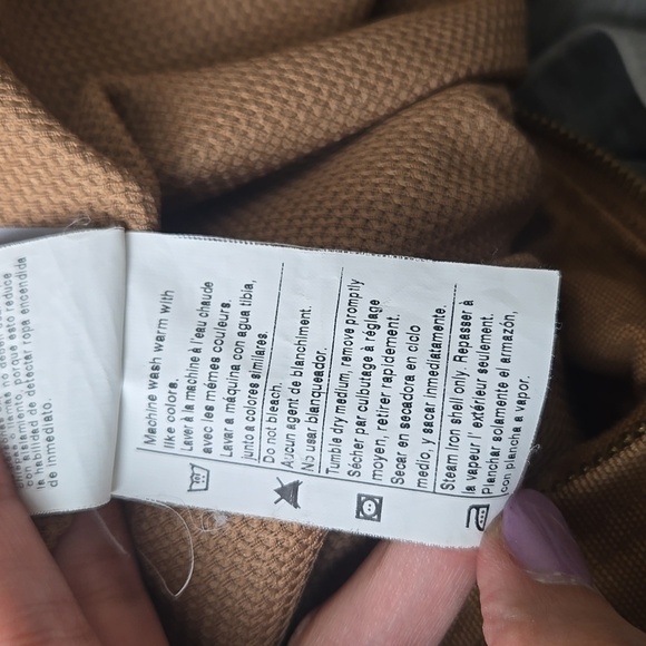 Carhartt Brown Loose Fit Firm Duck Thermal-Lined Active Jacket Size XL - Picture 10 of 10